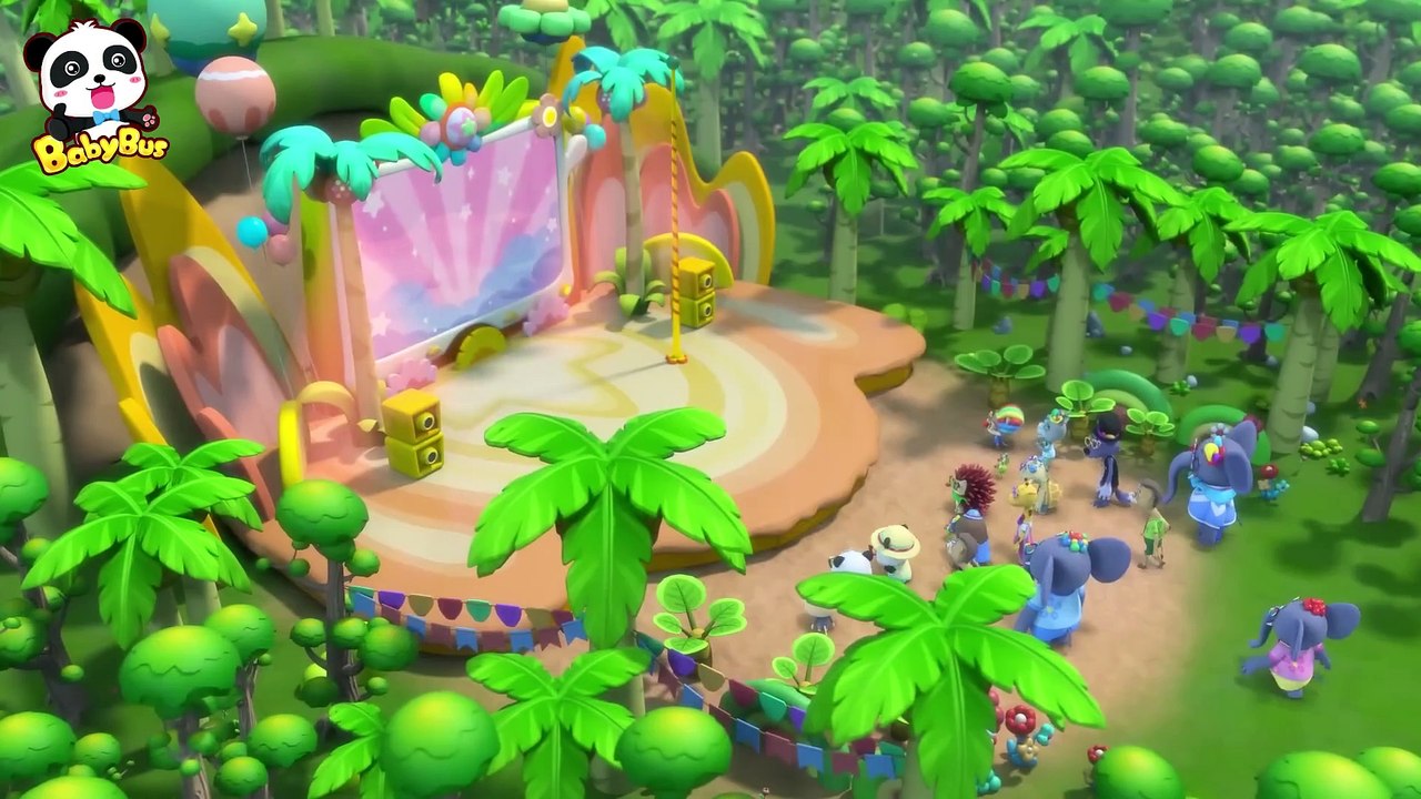 The Volcano Island Carnival _ Super Rescue Team _ Kids Cartoon _ Stories for Kids _ BabyBus(1080P_HD)