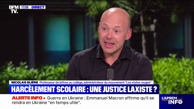 Lycéens harceleurs dans le Var: pour Nicolas Glière, administrateur du mouvement Les stylos rouges , c'est un problème de société