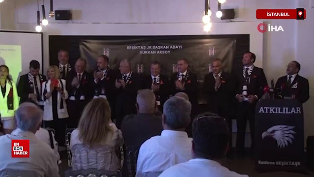 Beşiktaş Başkan Adayı Gürkan Aksoy, yönetim kurulunu tanıttı