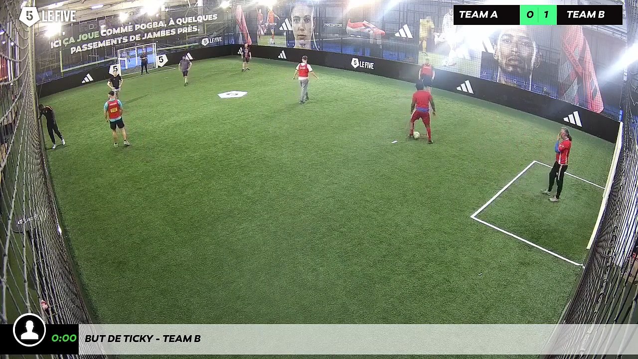 But de Ticky - Team B