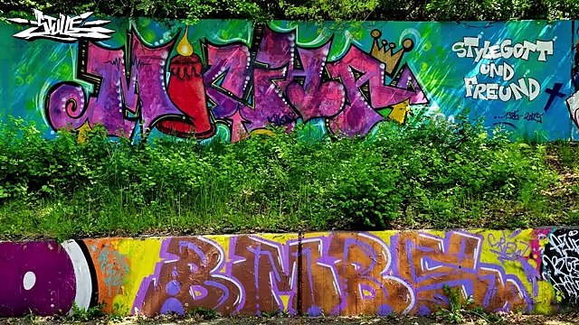Graffiti Hall // BOCHUM Ruhr-Universität Bochum ((((Legendär Graffiti 2025 Video )