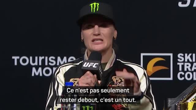 UFC 315 - Shevchenko : Le MMA, ce n'est pas seulement rester debout
