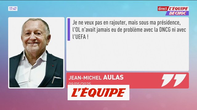 Aulas répond à Textor - Foot - L1 - OL
