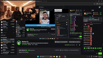 WESTCOL - HABLANDO MIERDA CON TODOS LOS MUCHACHOS EN MEXICO