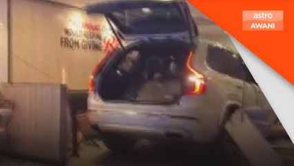 Warga emas mangsa rempuhan SUV di restoran makanan segera meninggal dunia