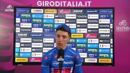 Cycling - Giro d'Italia 2025 - Sylvain Moniquet : "It was a surprise to get in the break today... I'm quite happy with Blue jersey"