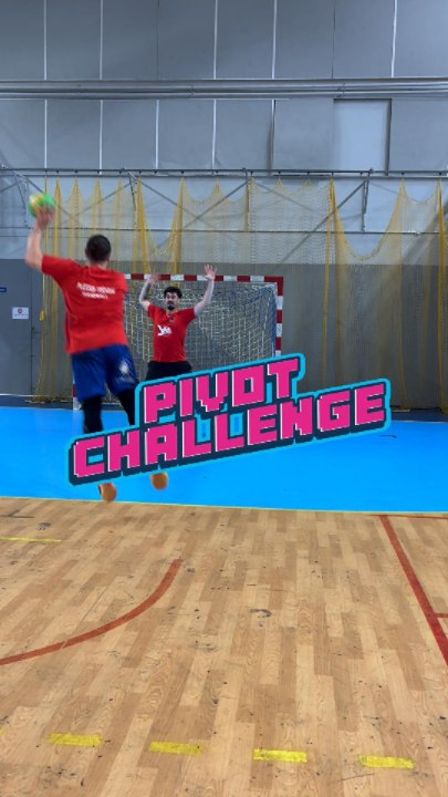 Pivot challenge !! 🤾🏻‍♂️🥅 #handball #hand #challenge #HandballPlayer #Pivot