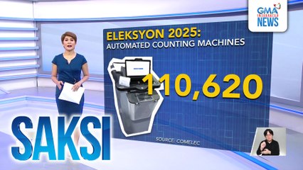 Automated counting machine, mga bagong makinang gagamitin para sa Eleksyon 2025 | Saksi