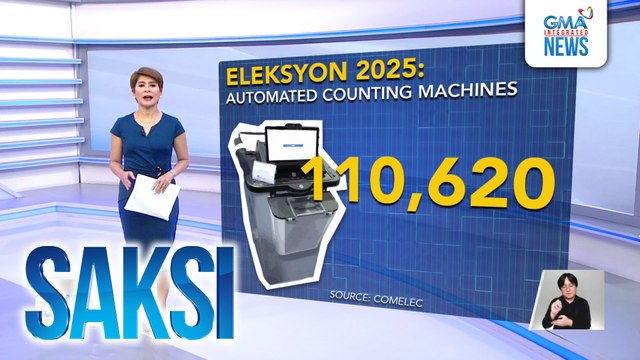 Automated counting machine, mga bagong makinang gagamitin para sa Eleksyon 2025 | Saksi