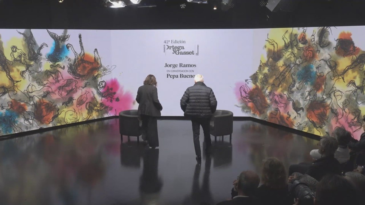 Pepa Bueno en conversación con Jorge Ramos