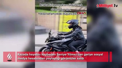 Motosiklet videoları çekerek ünlenmişti! Ölmeden önceki son paylaşımı ortaya çıktı