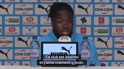 Marseille - Rowe : "Ce club est énorme et j'aime vraiment y jouer"
