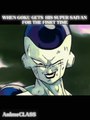 when goku got his super saiyan for the first time