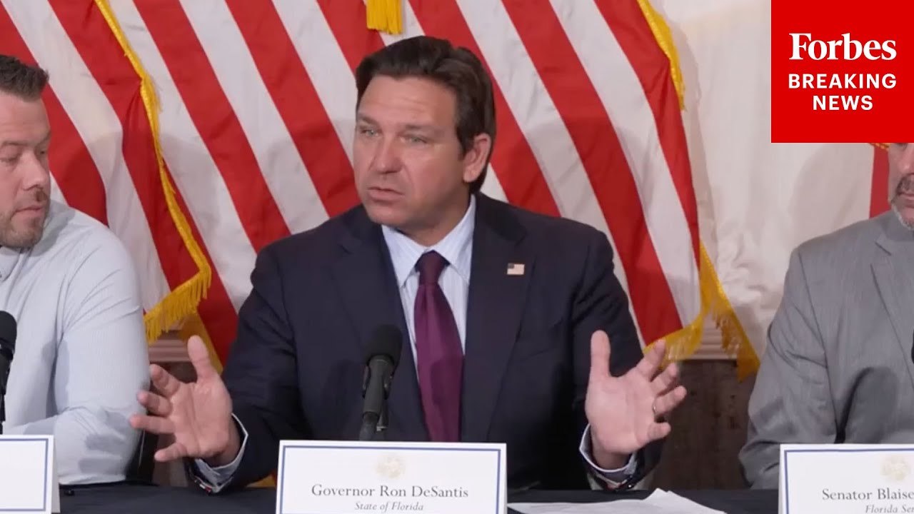 Florida Gov. Ron DeSantis Promotes Property Tax Relief Plans