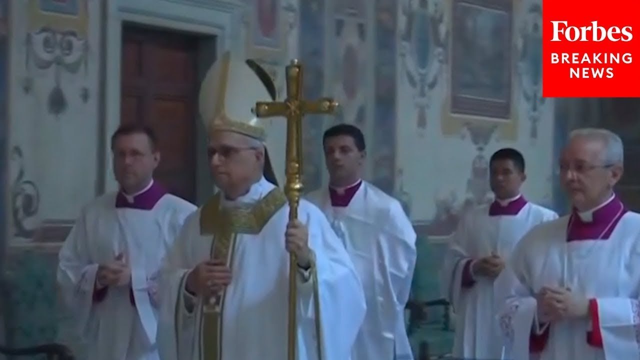 Pope Leo XIV Presides Over First Mass As Pope At The Sistine Chapel