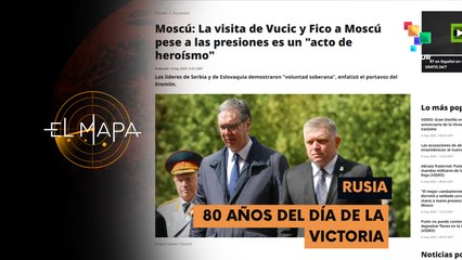 Escala 09-05-25: Moscú: la visita de Vucic y Fico a Moscú pese a las presiones es un "acto de heroísmo