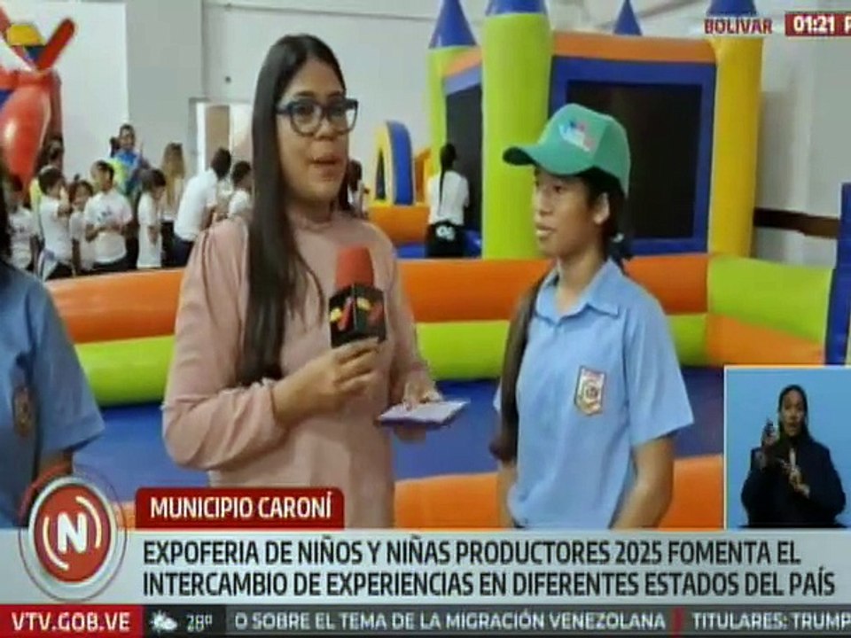 Bolívar | Estudiantes aprenden de forma dinámica en Expoferia Niñas y Niños Productores 2025