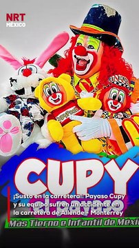 Una noticia generó preocupación entre los seguidores del Payaso Cupy: el artista reportó haber tenido un acc1dente en la carretera de Allende a Monterrey. Sin embargo, envió un mensaje de alivio asegurando que, gracias a Dios, él y su equipo se encuentran