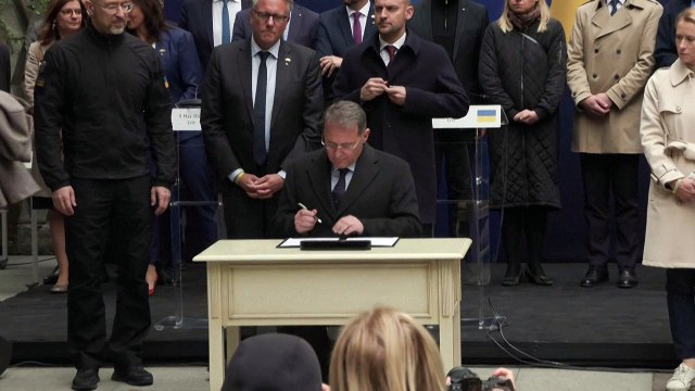 Ucrania y aliados europeos aprueban crear un tribunal para juzgar a Rusia por invasión