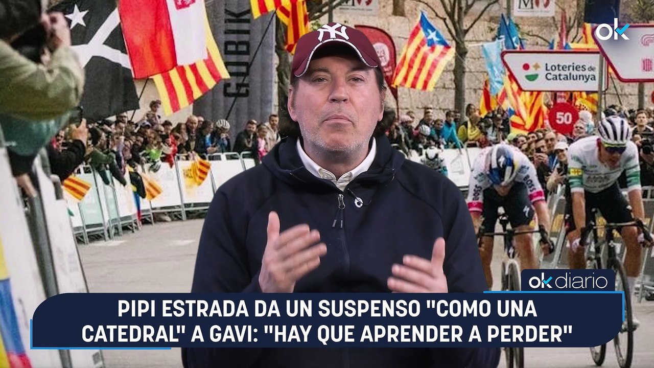 Pipi Estrada da un suspenso "como una catedral" a Gavi: "Hay que aprender a perder"