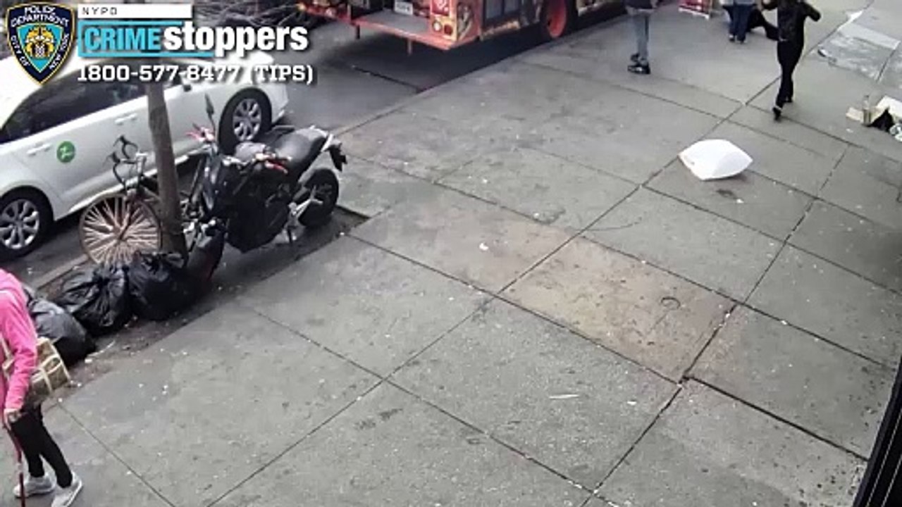 Suspect pushes woman, 67, to ground in Brooklyn