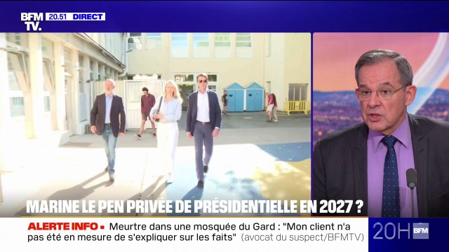 Présidentielle 2027: Thierry Mariani (RN), rappelle que Marine le Pen est la candidate pour le Rassemblement national