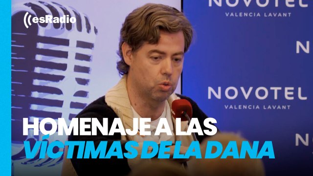 Federico Jiménez Losantos emite en directo desde Valencia en homenaje a las víctimas de la DANA