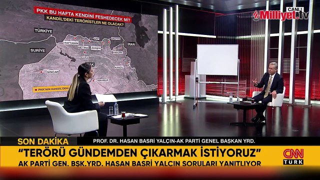 AK Partili Hasan Basri Yalçın CNN Türk'te açıkladı: PKK'nın silah bırakmasını bekliyoruz
