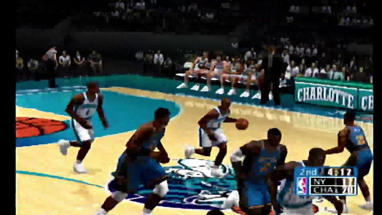 NBA 2K Hornets vs Knicks