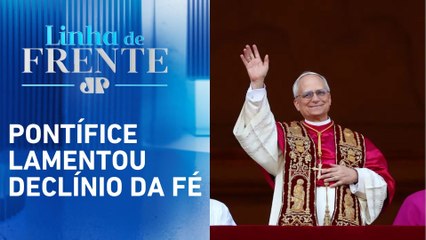 Leão XIV faz primeira celebração como papa | LINHA DE FRENTE