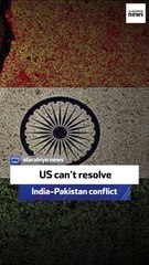 Ex-US official: US can’t resolve India-Pakistan conflict