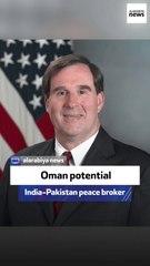 Ex-US official: Oman potential India-Pakistan peace broker