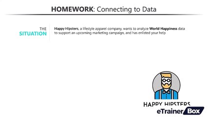 11. ASSIGNMENT- Connecting to Data Video