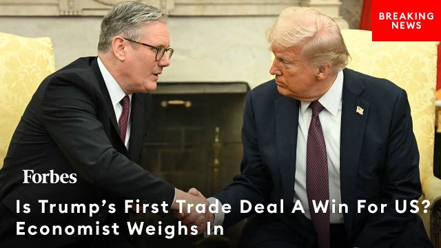 This Is Why The U.K. Comes Out Far Ahead In U.S.-U.K. Trade Deal Just Announced By Trump: Economist