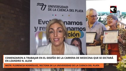 Comenzaron a trabajar en el diseño de la carrera de medicina que se dictará en Leandro N. Alem