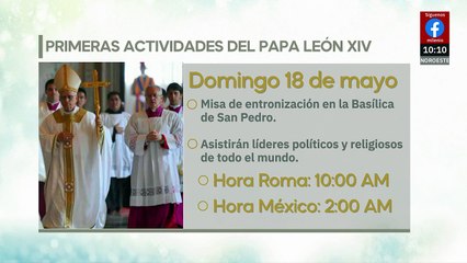 Estos son las actividades que hará el Papa León XIV en los siguientes días
