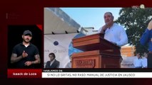 Si no lo gritas, no pasó: manual de justicia en Jalisco | Isaack de Loza