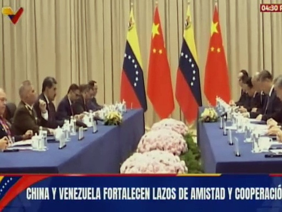 Venezuela y China sostienen reunión para la cooperación bilateral y avance de las naciones hermanas