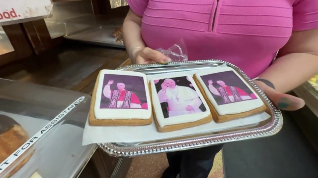 New York City pastry shop bakes cookies honoring Pope Leo XIV