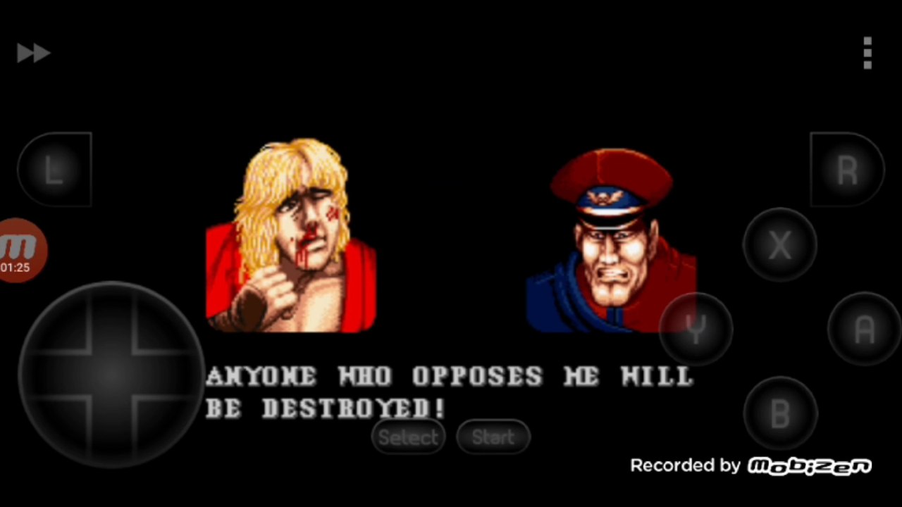 Street Fighter II Turbo: Hyper Fighting Ken vs Mr Bison Ken é derrotado por Mr Bison