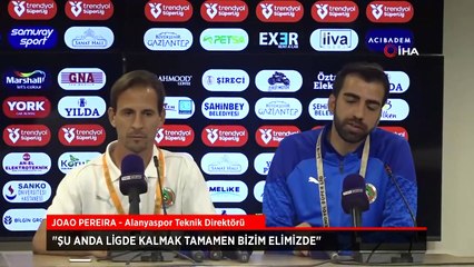 Joao Pereira: Şu anda ligde kalmak tamamen bizim elimizde