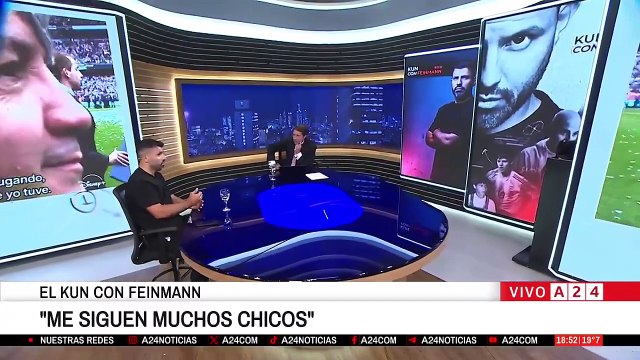 A24.com - 📣 KUN AGÜERO： ＂A LOS 6, MI VIEJO ME LLEVABA A LOS CLUBES DE BARRIO＂ ...