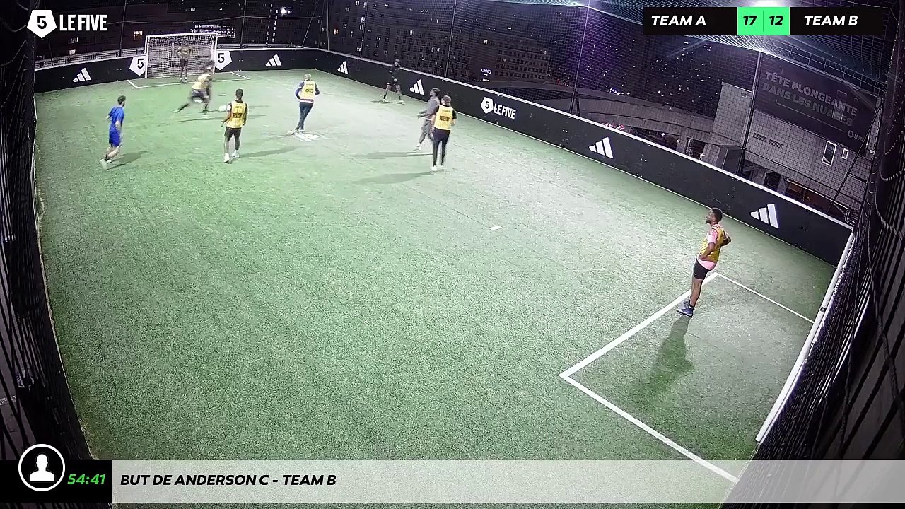 But de Anderson C - Team B