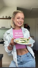 healthylunch EGG SALAD SANDWICH (I‘m obsessed)