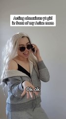 Acting  white  in front of my Asian mom