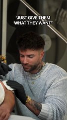 “Just Give Them What They Want” 🤦🏻‍♂️   #tattooartist #viral #comedy