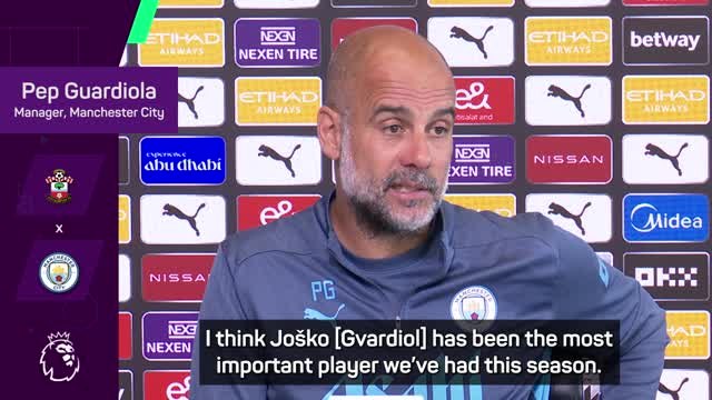 Guardiola 'won't forget' Bernardo and Gvardiol's reliability this season