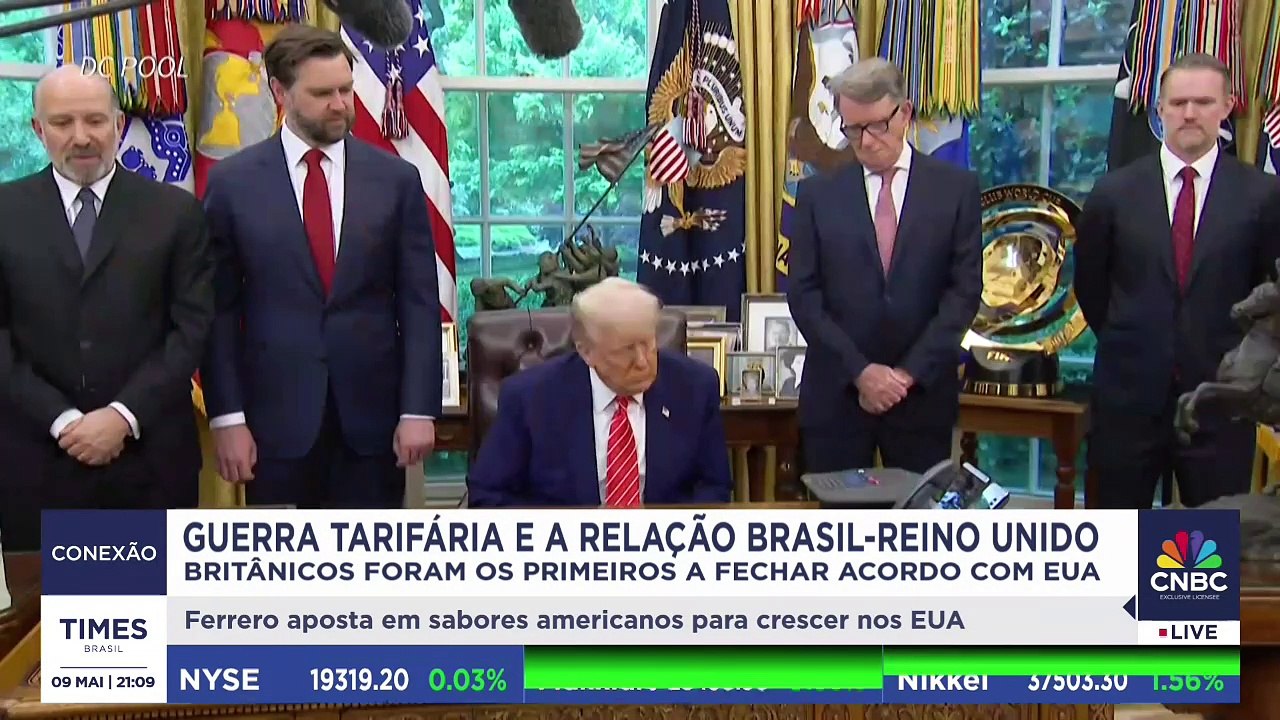 Como acordo comercial entre EUA e Reino Unido afeta o Brasil? Presidente da Britcham analisa