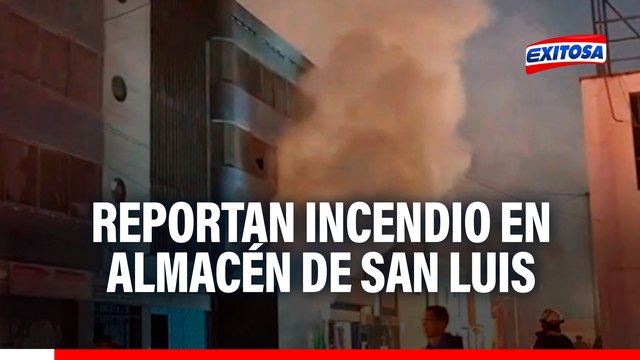 Incendio en San Luis: Bomberos luchan contra voraz fuego en almacén de azufre e insecticidas