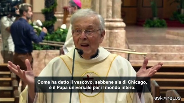 L'orgoglio per Leone XIV tra i fedeli nella cattedrale di Chicago